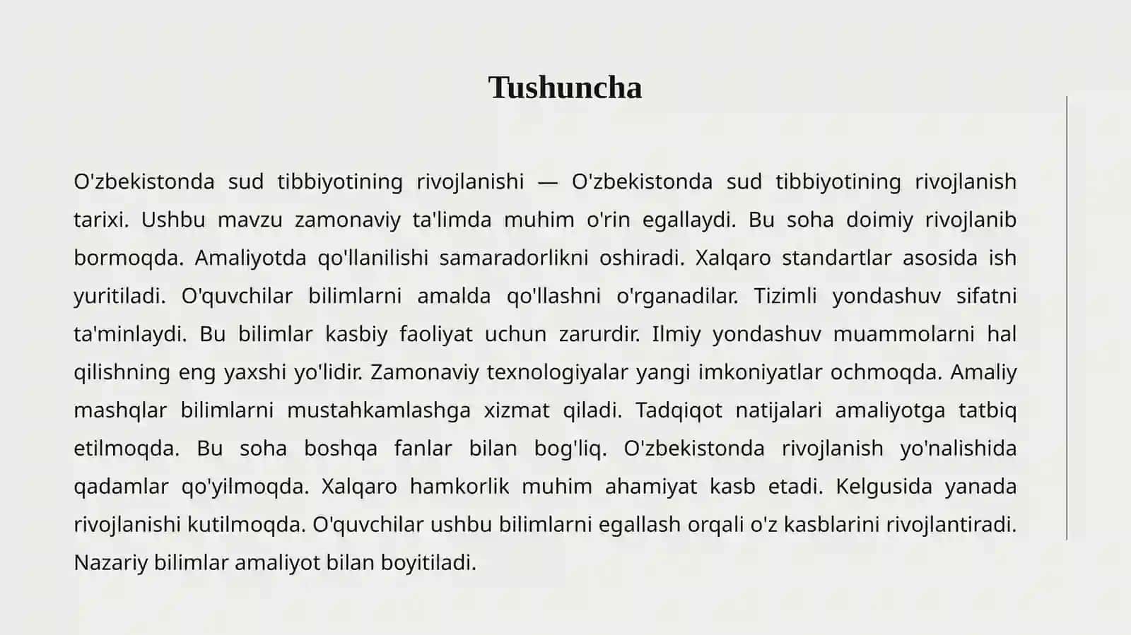 SUD TIBBIYOTI RIVOJI 2