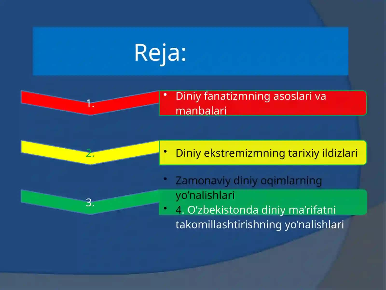 DINIY MUTAASSIBLIK VA DINDORLIK 2