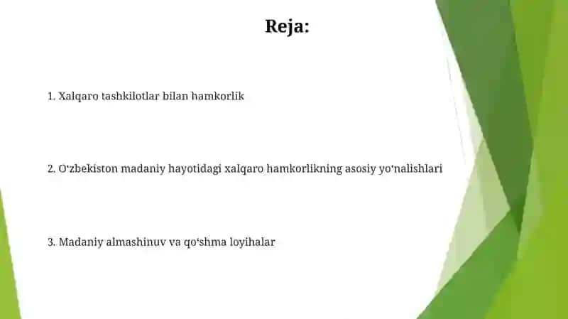 Madaniy turizmni rivojlantirishda xalqaro hamkorlik 2