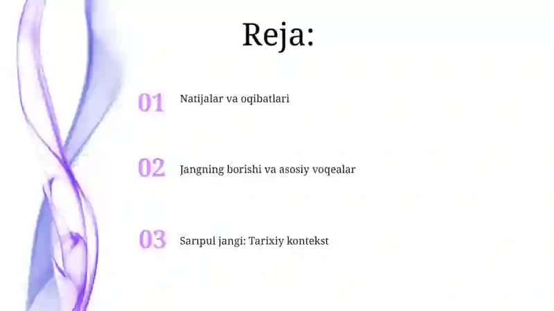 Sarıpul jangi: Tarixiy kontekst 2