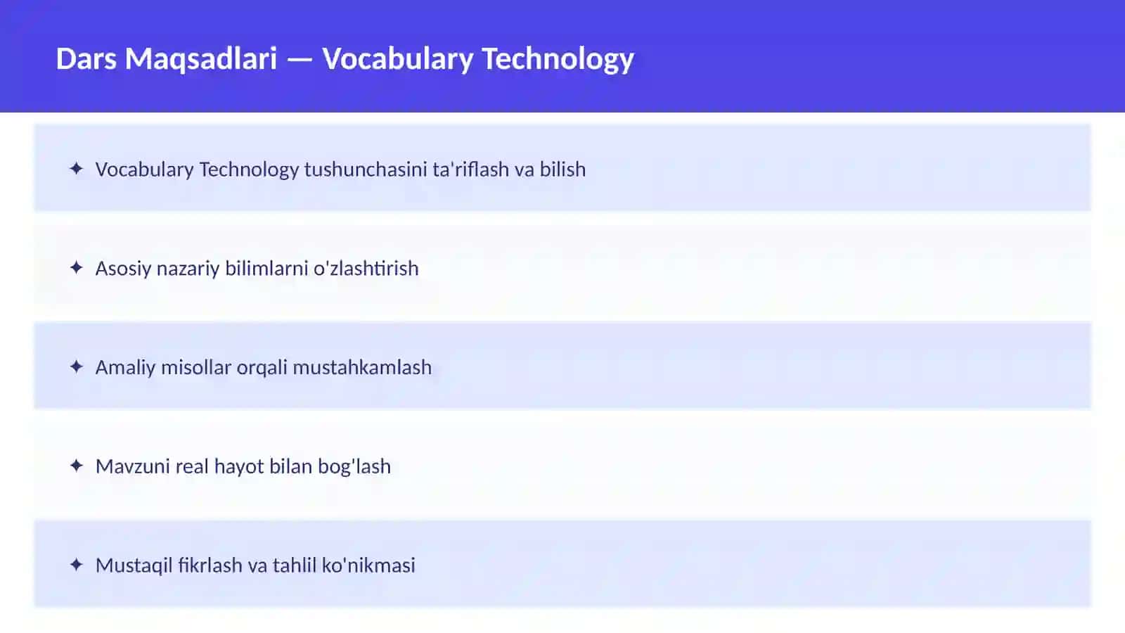 Vocabulary Education 2