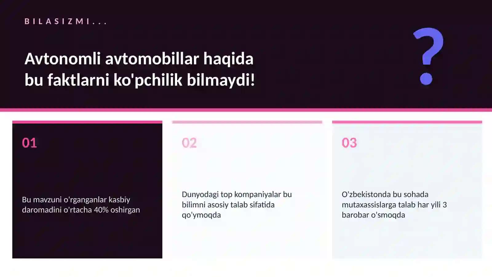 Avtonomli avtomobillar 2