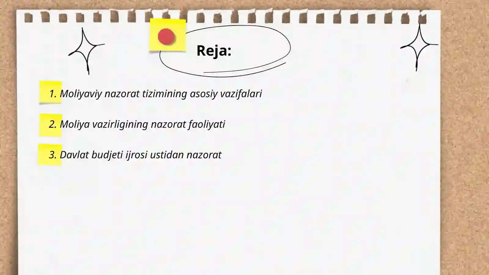 Moliyaviy nazorat órganlari faoliyati 2