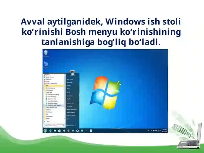 Mening kompyuterim sistema katalogini o’qitish metodikasi 2