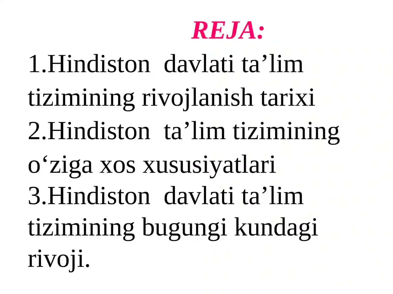 Hindiston taʼlim tizimi 2