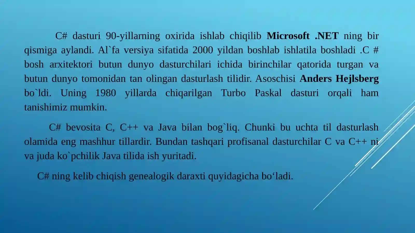 IComparableva ICloneable interfeysi metodlarini sinfda qayta aniqlash 2