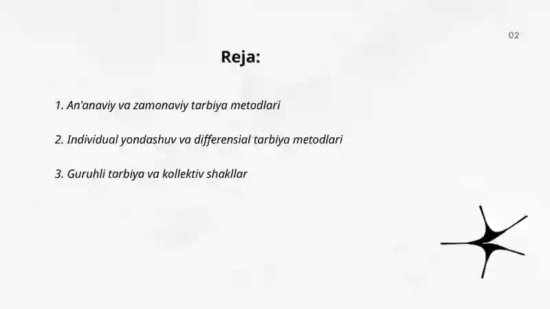 Tarbiya metod va shakllari 2