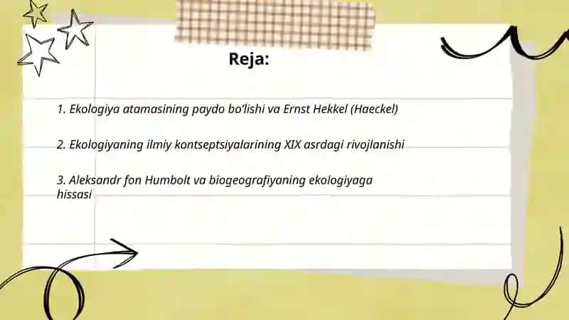 Ekologiya fanining kelib chiqishi 2