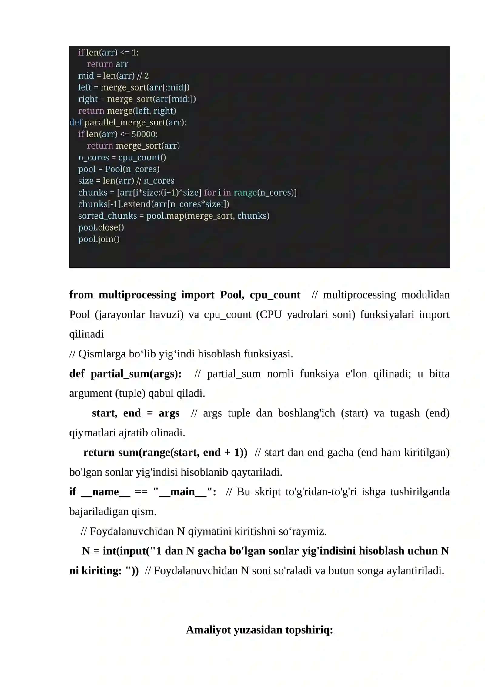 Profillash vositalari, protsessorning soat tezligi va quvvat sarfini empirik o‘lchash 2