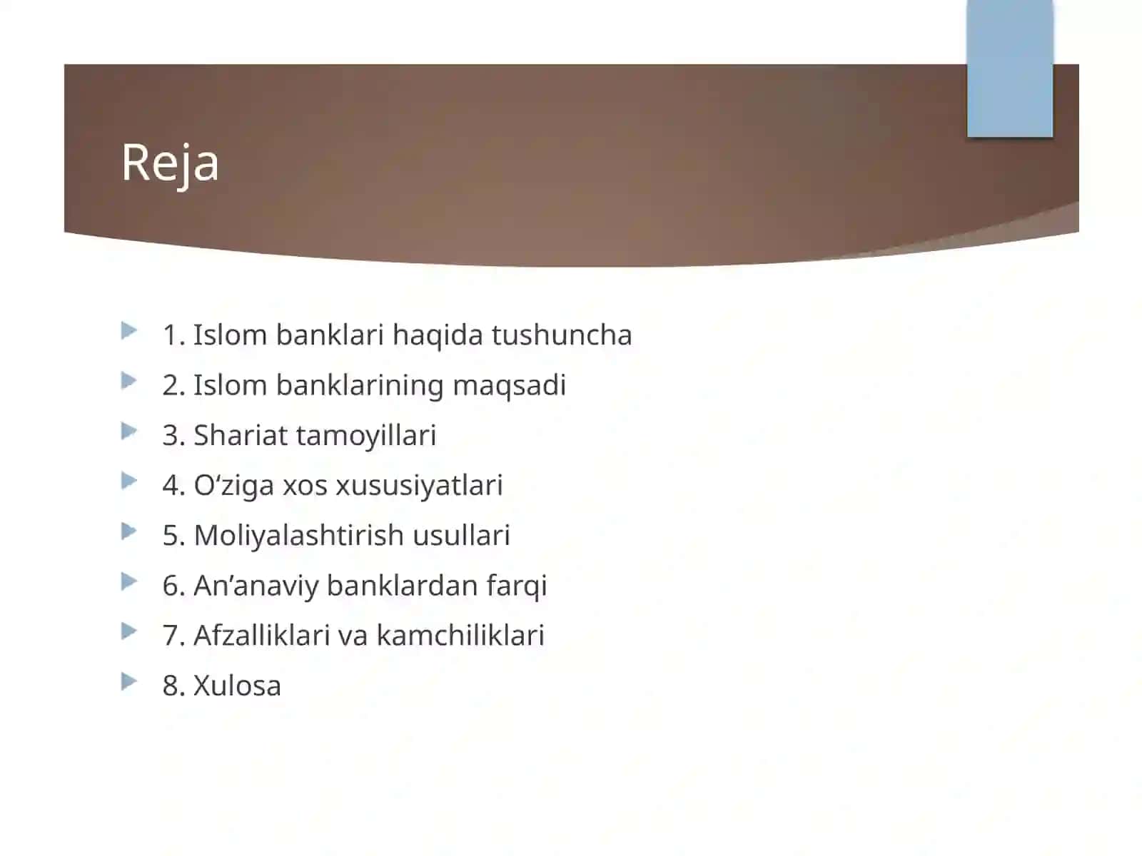 Islombankining o‘zigaxos xususiyatlari 2