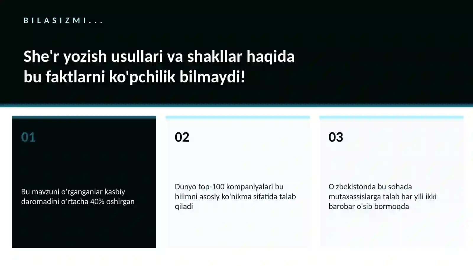 She'r yozish usullari va shakllar 2