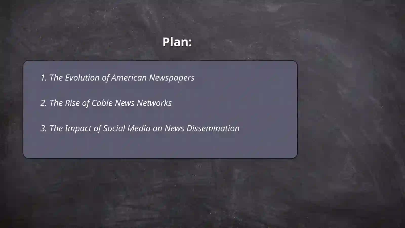 Mass media in the USA 2