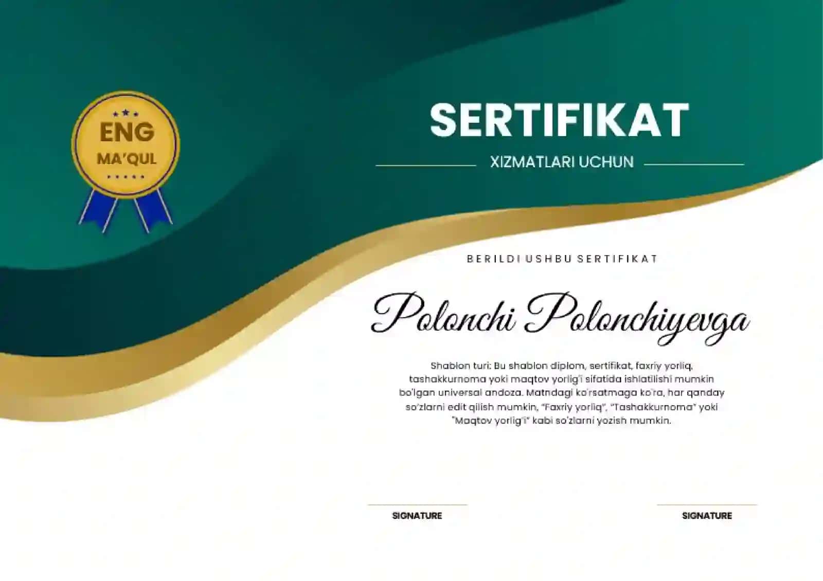 Sertifikat 2