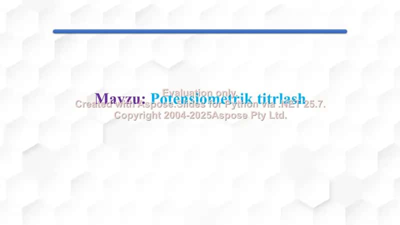 Potensiometrik titrlash 2