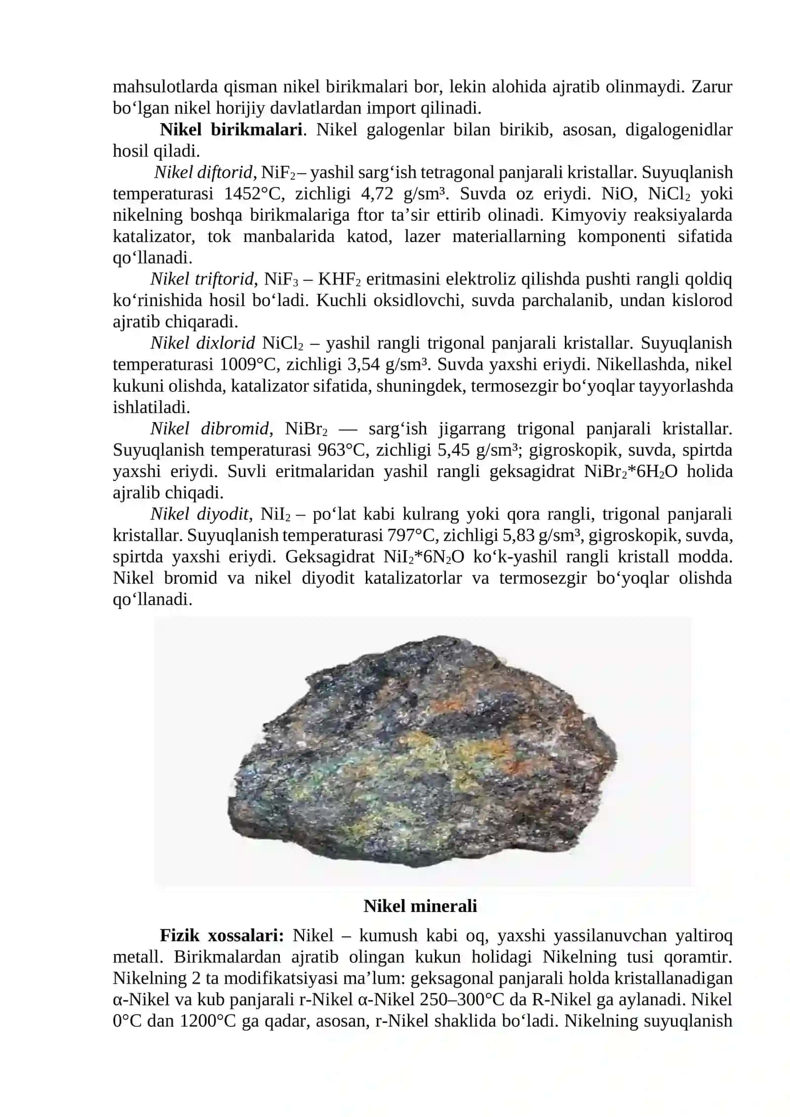NIKEL METALLURGIYASI 2