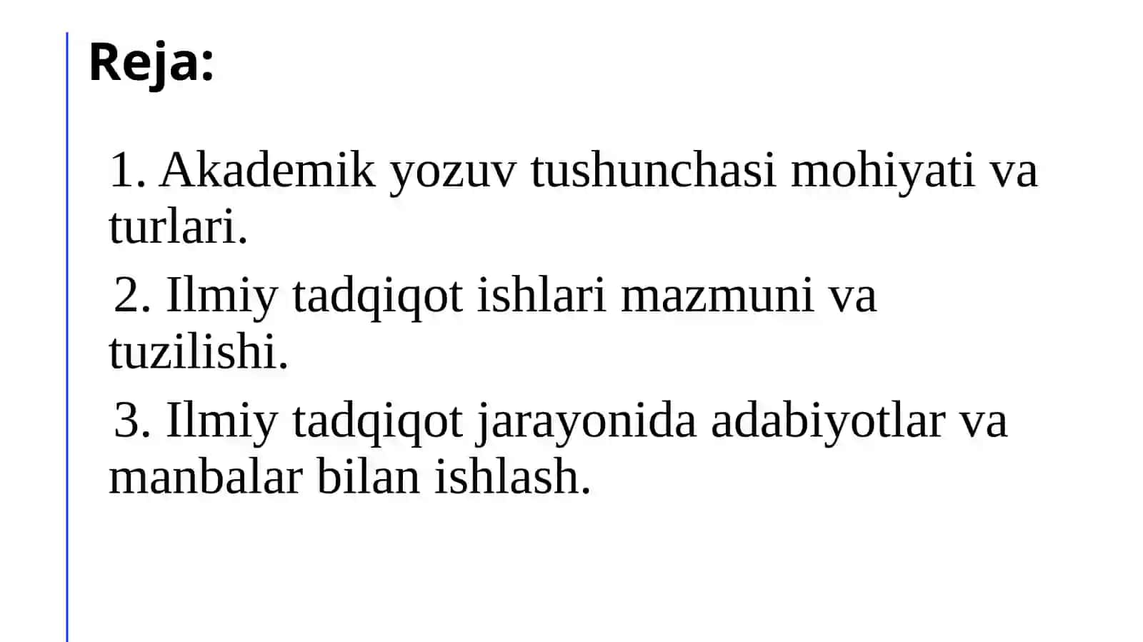 Akademik yozish 2