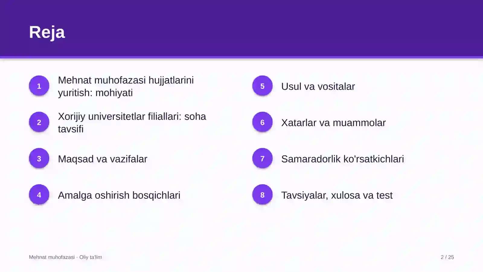 xorijiy universitetlar filiallarida mehnat muhofazasi hujjatlarini yuritish 5424 2