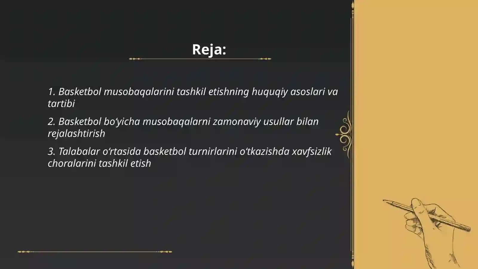 Sog'lomlashtirish tadbirlarini targ'ib qilish mavzusida referatlar tayyorlash 2