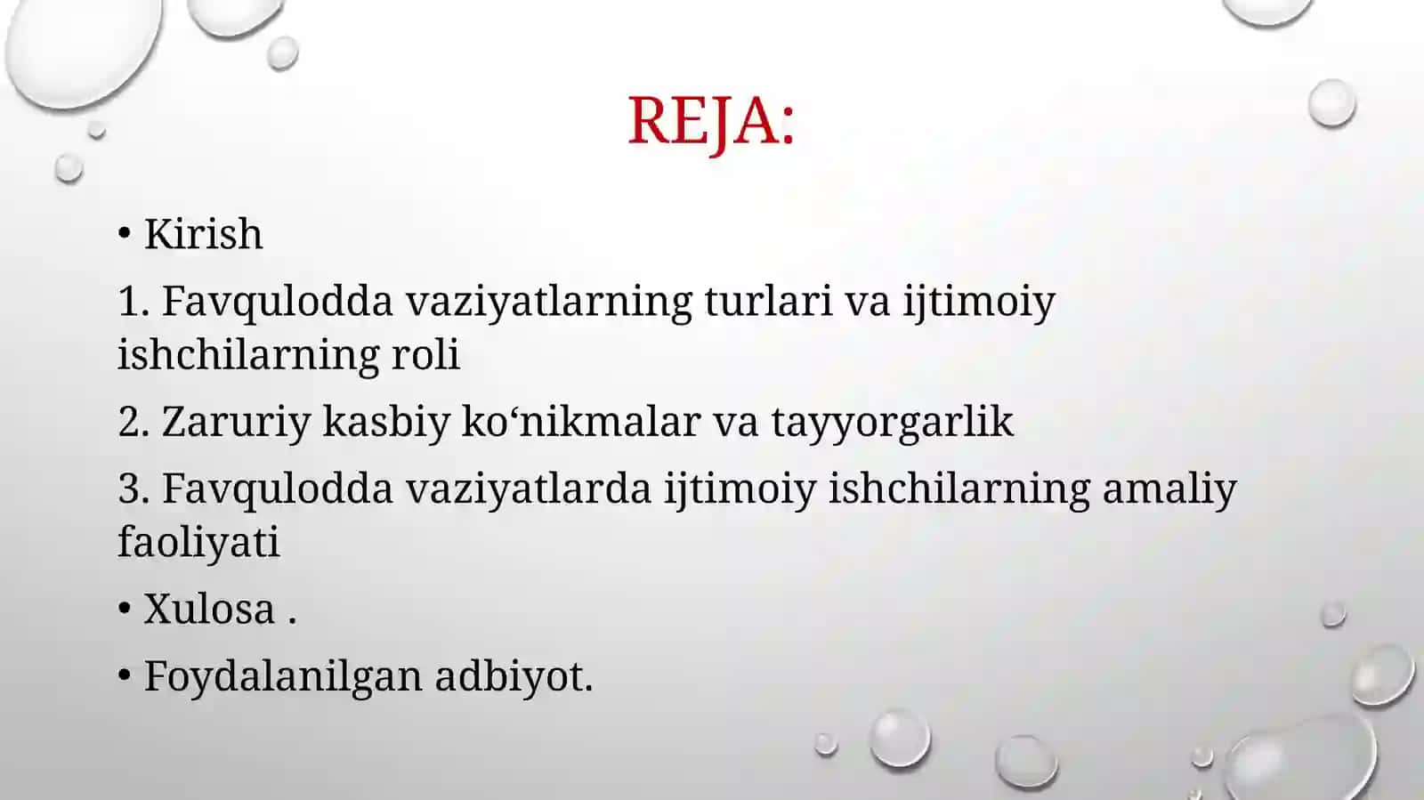 Favqulotda vaziyatlarda ijtimoiy ishchining asosiy ko’nikmalari 2