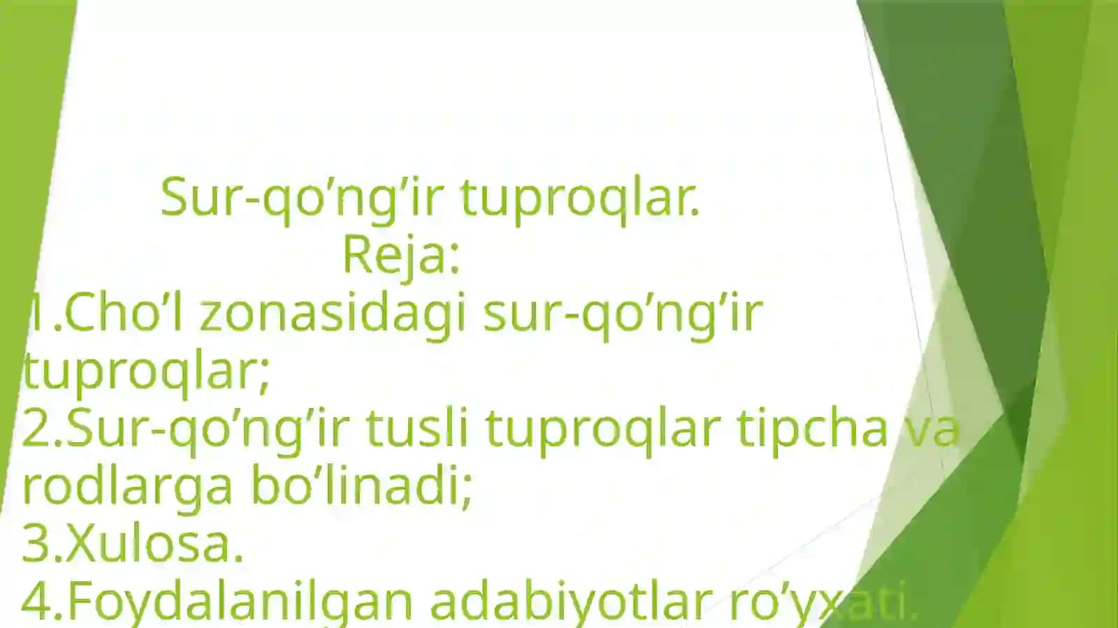 O’simliklar himoyasi va karantini yo’nalishi 2