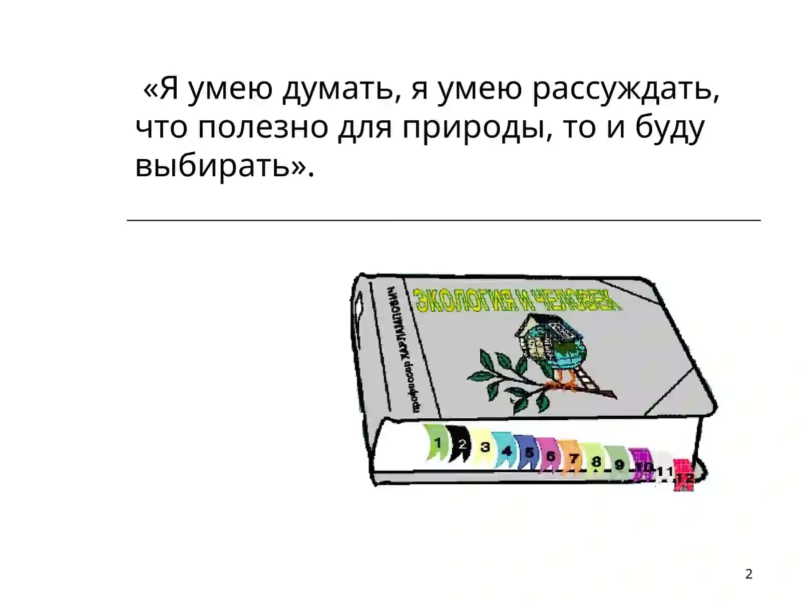 Внетабличное умножение и деление, Экологическая безопасность 2