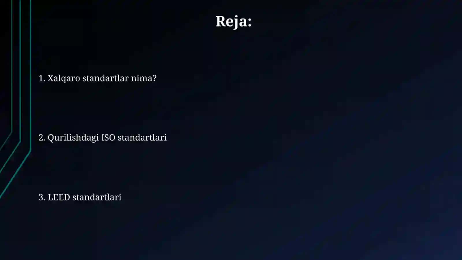 Xalqaro Standartlar 2