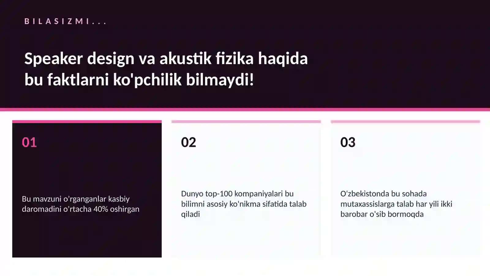 Speaker design va akustik fizika 2