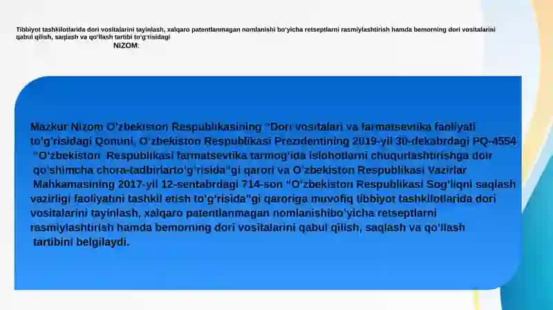 Qonun va Ffarmoyishlari 2