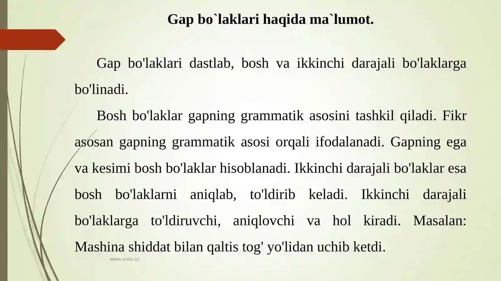 Gap bo'laklari 2