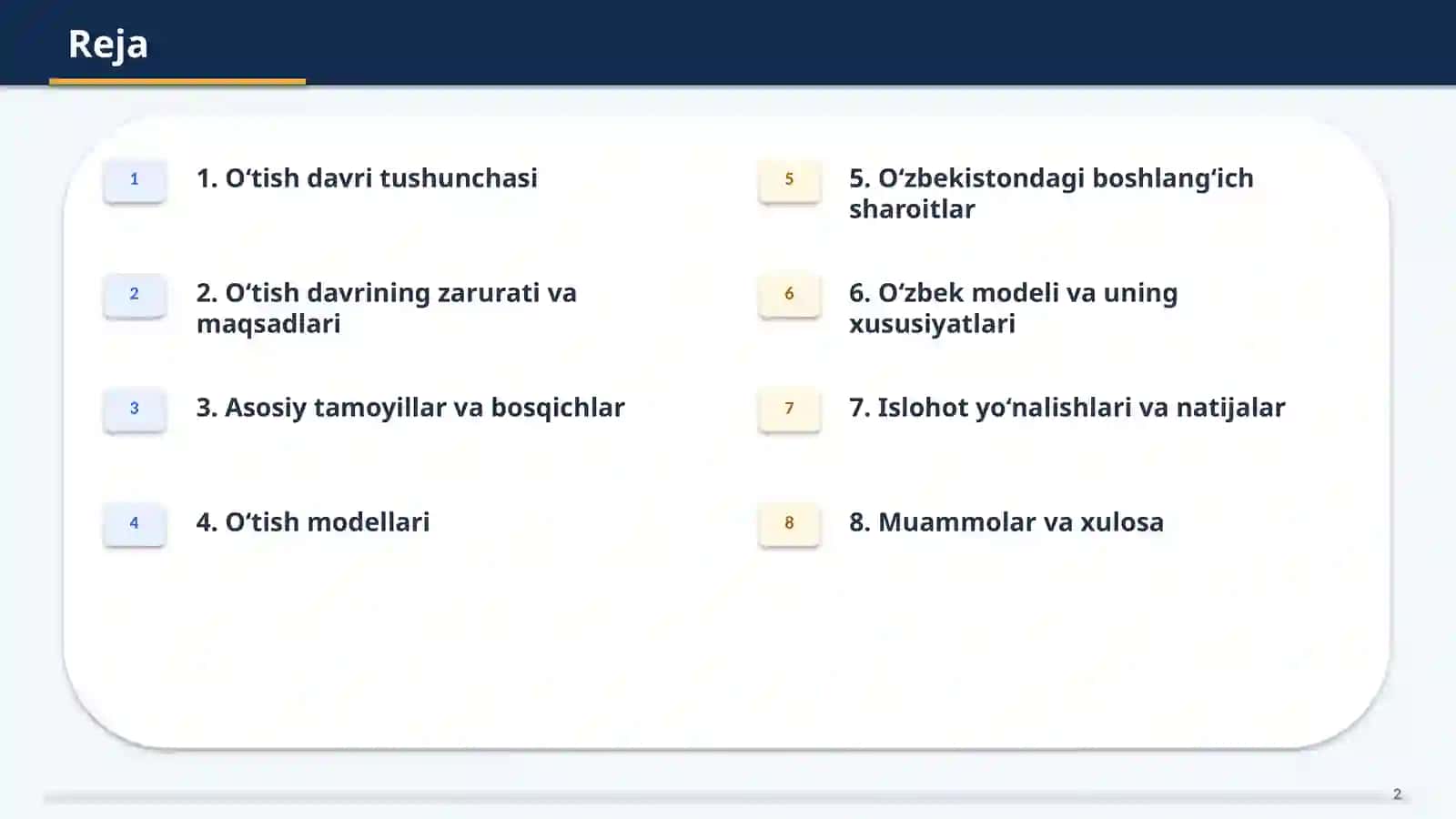 Bozor Iqtisodiyotiga O‘tish Davri Tushunchasi 2