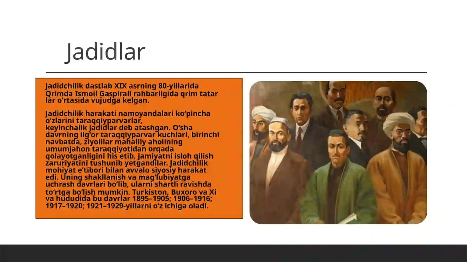Turkistonda Jadidlar Faolyati 2