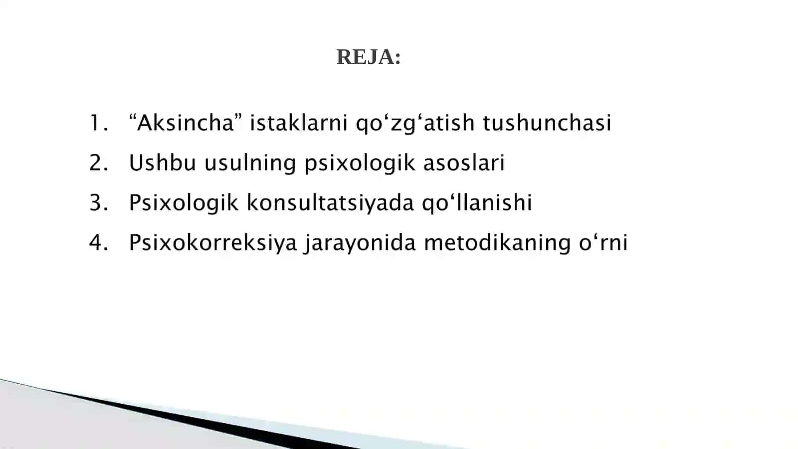 “AKSINCHA” ISTAKLARNI QO‘ZG‘ATISH 2