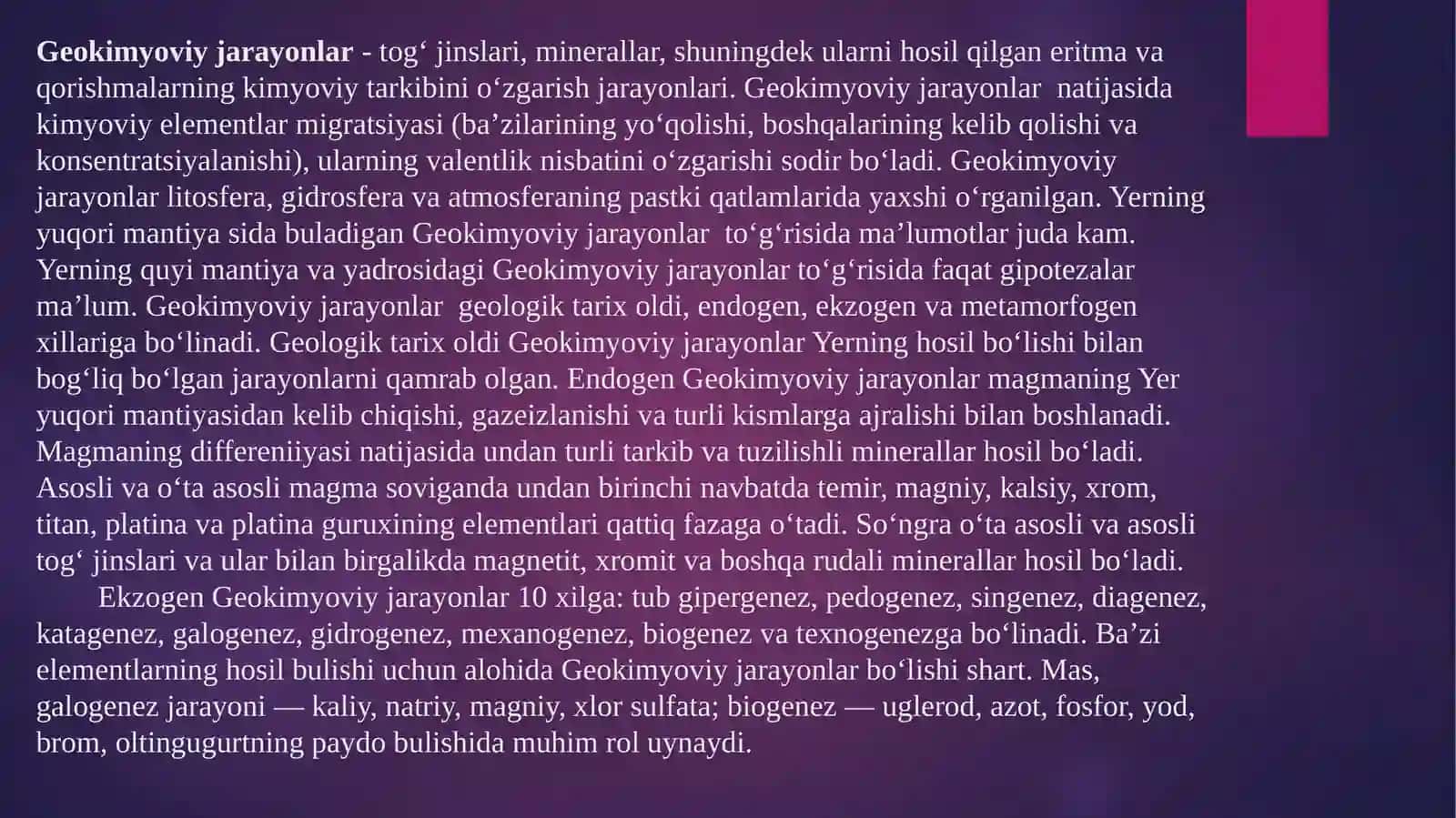 PLATINA VA TEMIR GEOKIMYOSI 2