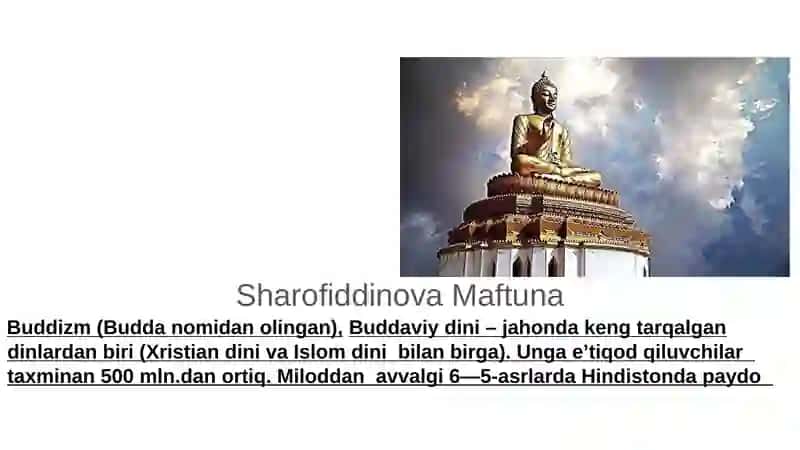 Sharofiddinova Maftuna 2