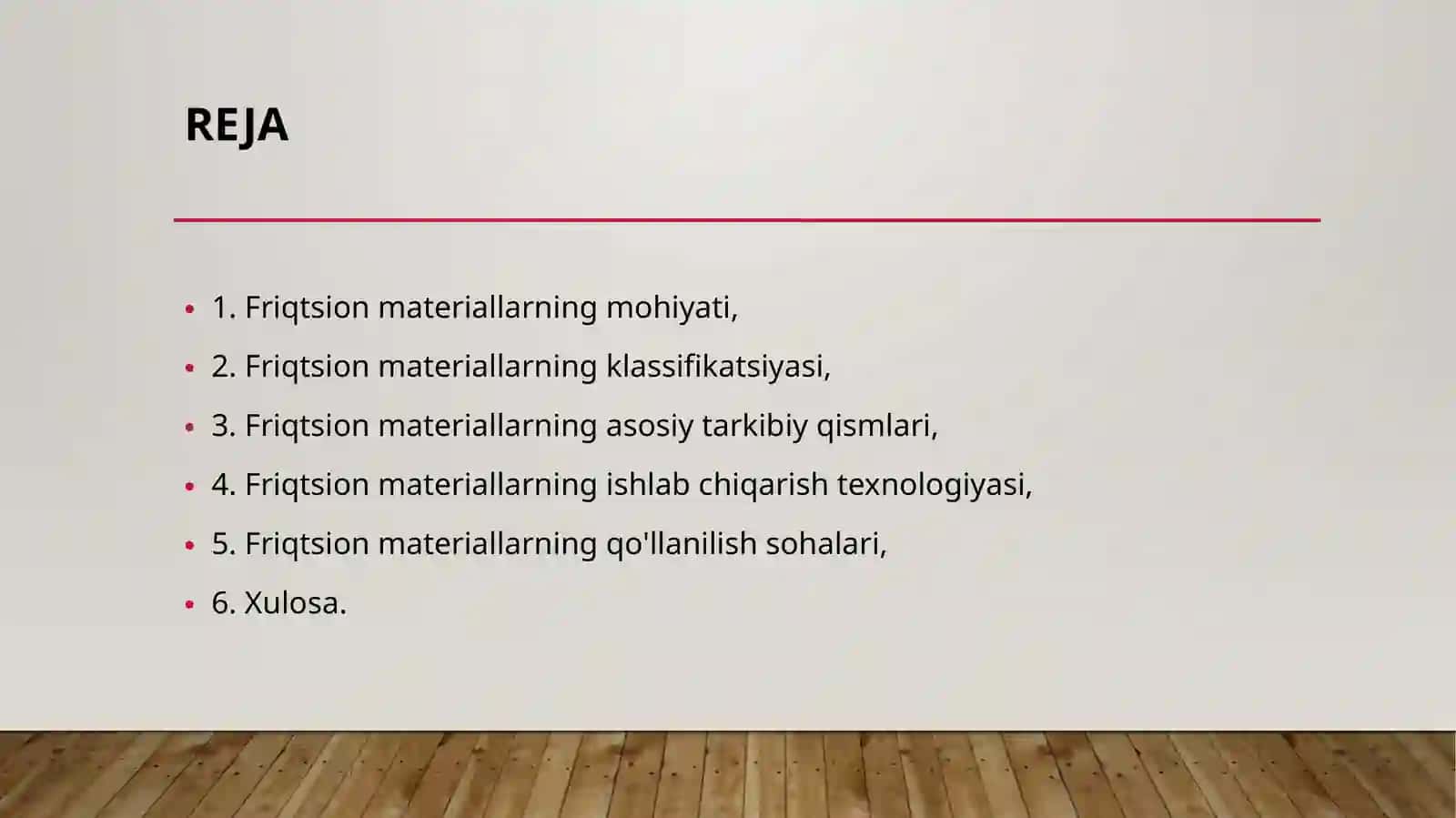 Kukun metallurgiyasi: Friqtsion materiallar 2