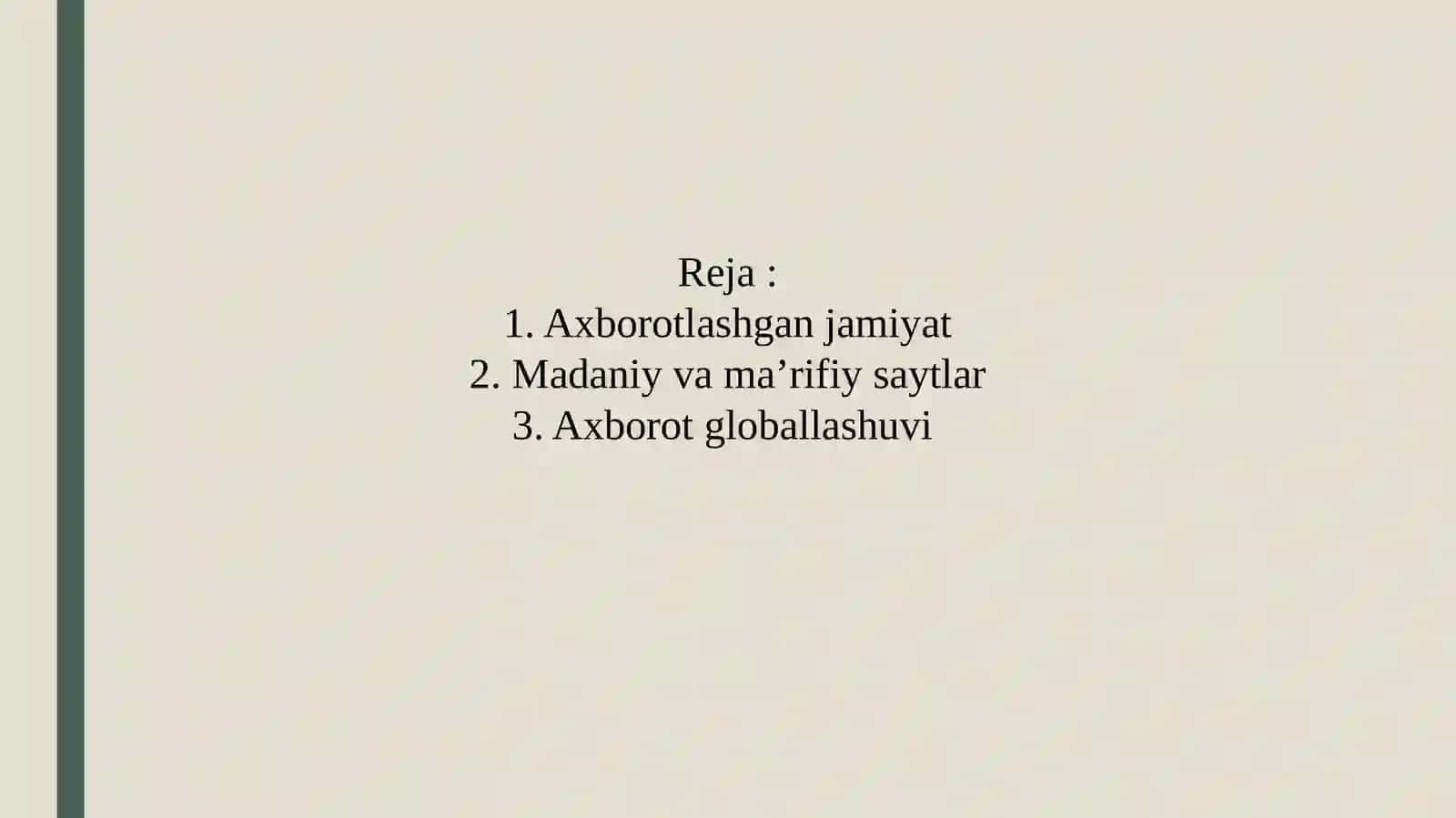 Axborotlashgan jamiyatda yoshlarda ma`naviy madaniyatni shakllantirish 2