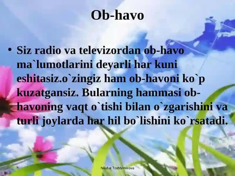 Ob-havo 2