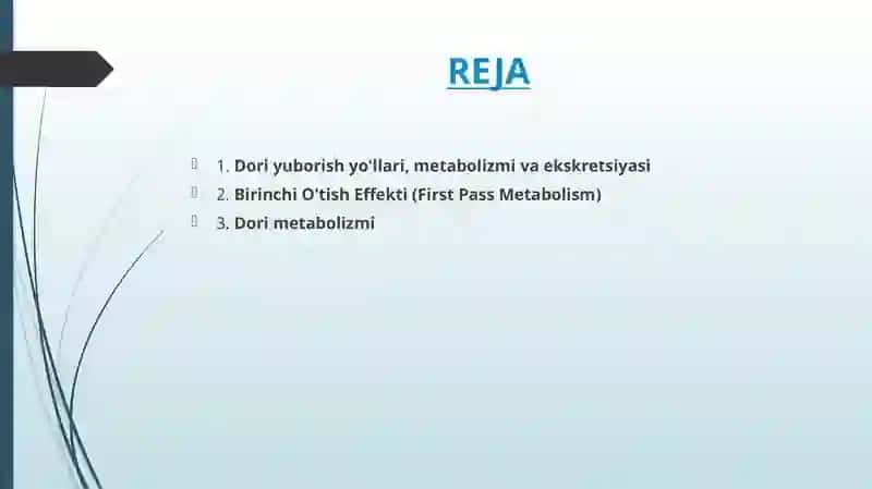 Doritaqsimlanishi. Dorimetabolizmi. Dorieliminatsiyasivatasiriningterminatsiyasi 2