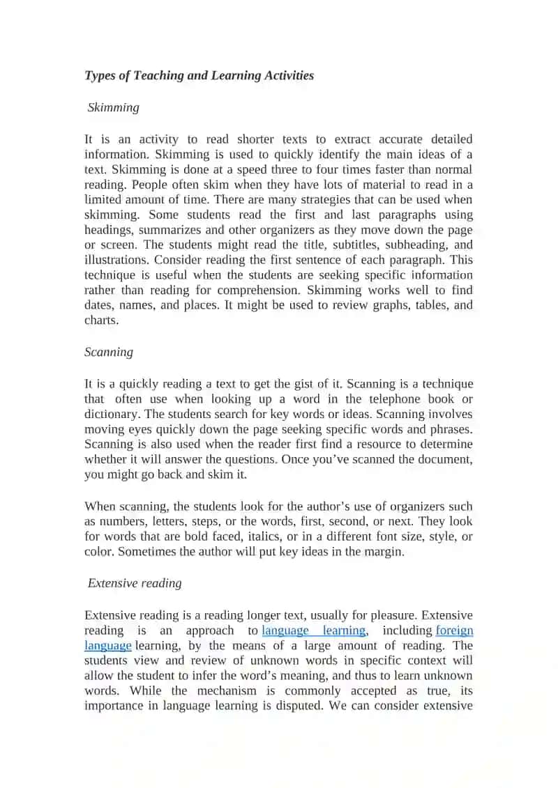 Reading Approach 2