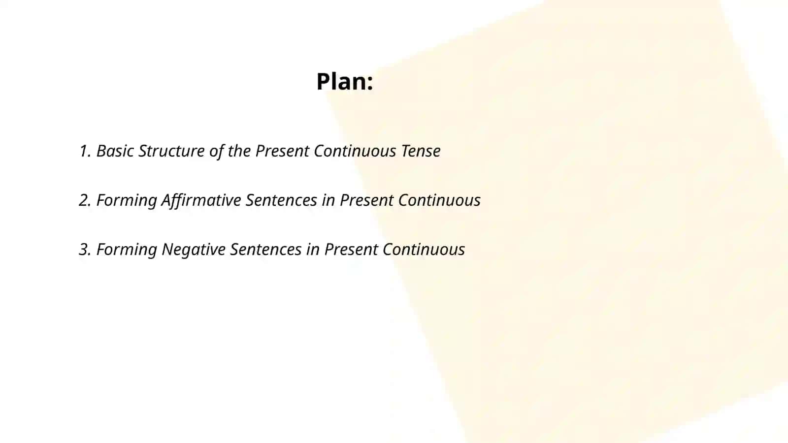 Present continious 2