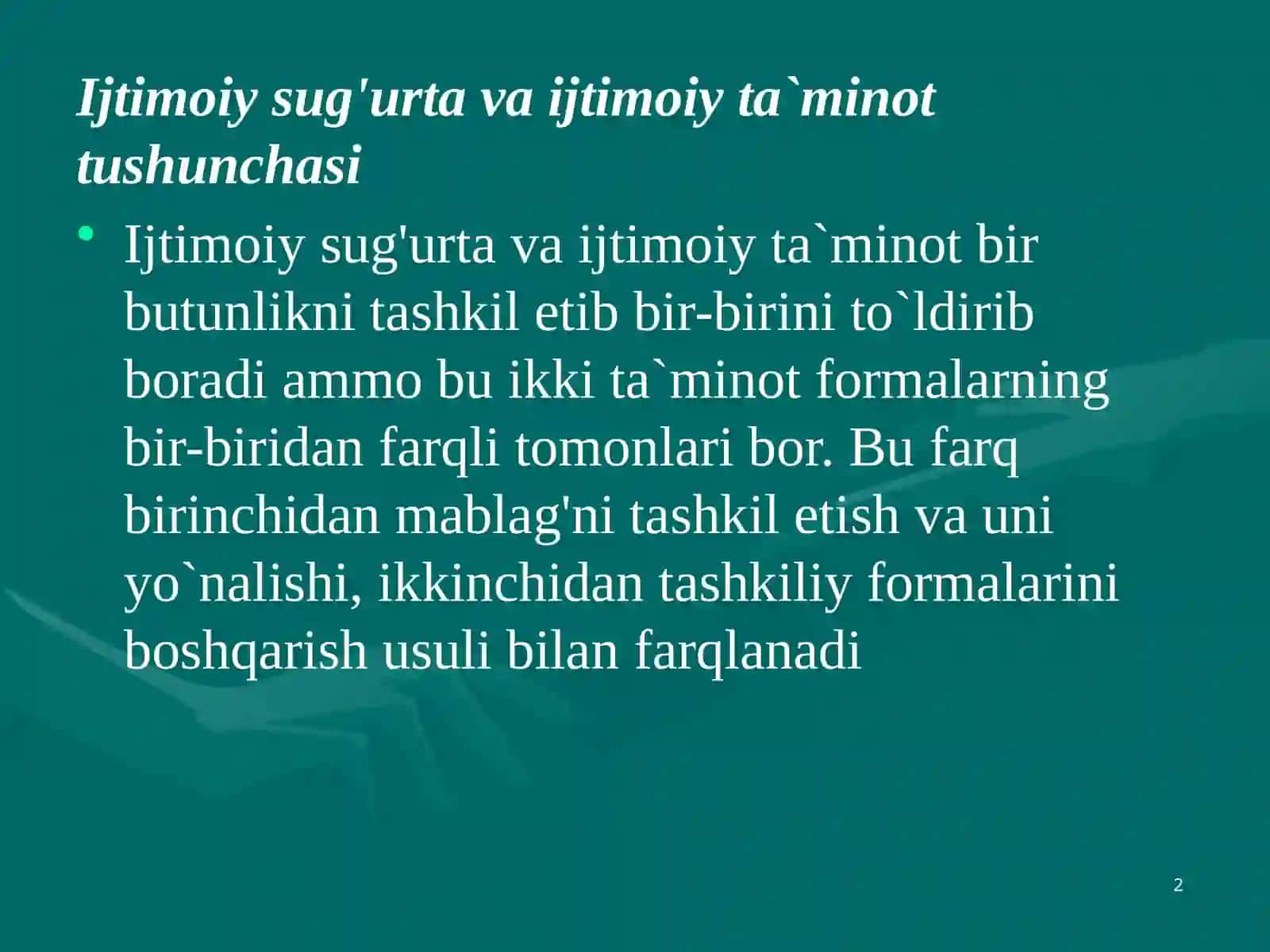 Mehnat qobiliyatini aniqlash bo`yicha vrachlik ekspertizasi 2