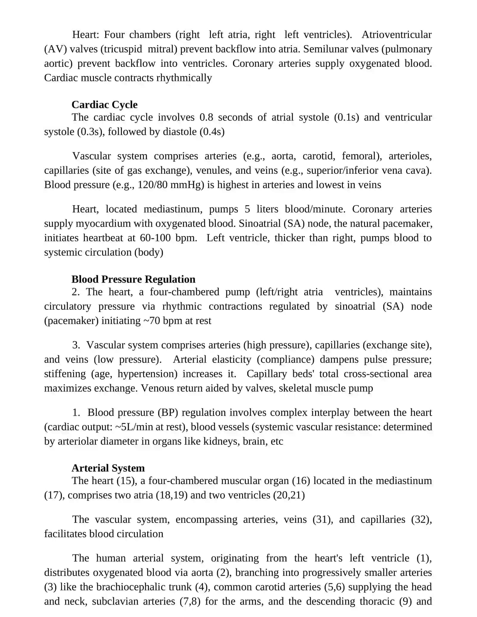Hearth and Vascular System 2