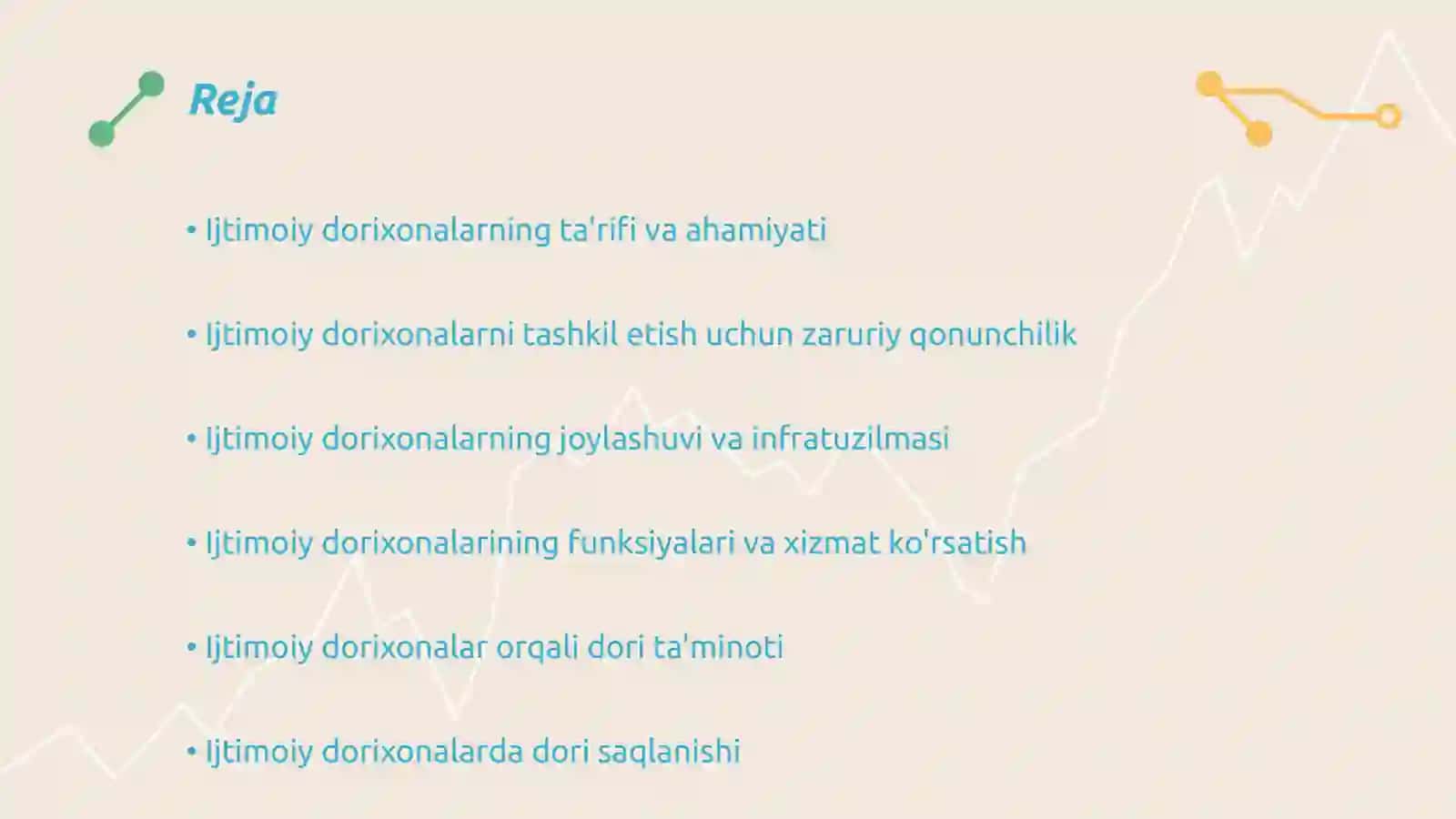 Ijtimoiy dorixonalarni tashkil etish, joylashtirish tartibi va funksiyalari 2