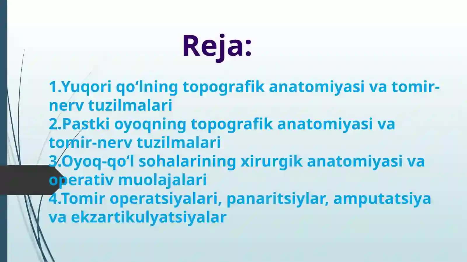 Yuqori qo‘l topografik anatomiyasi 2
