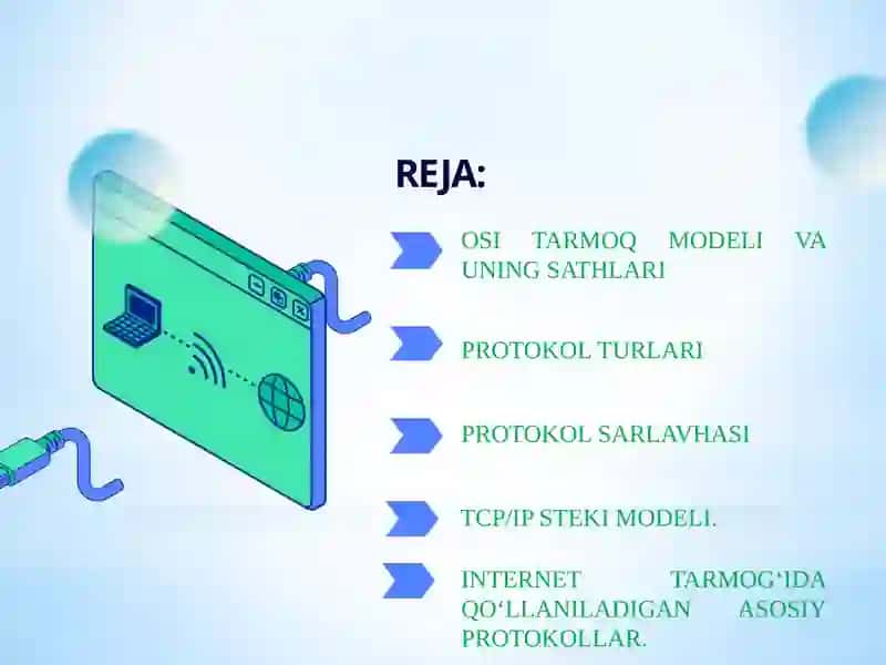 Tarmoq modellari 2