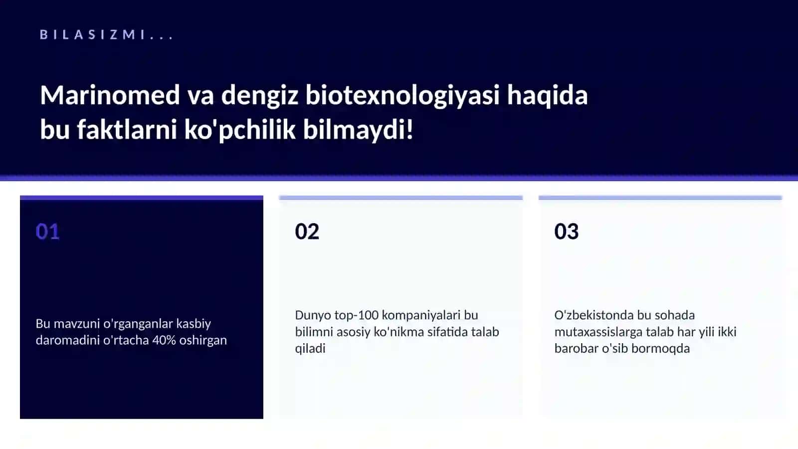 Marinomed va dengiz biotexnologiyasi 2