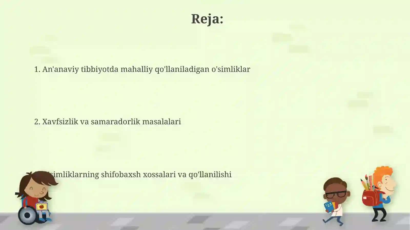 Mahalliy qo'llaniladigan mahalliy dorivor oʻsimliklar 2