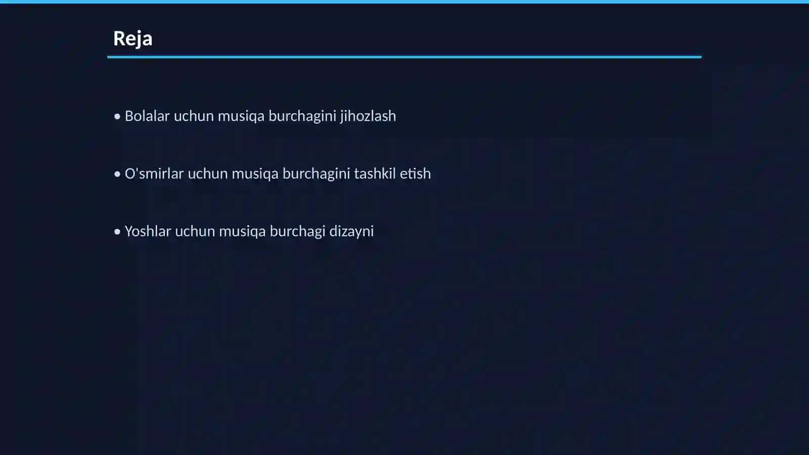 Bolalar uchun musiqa burchagi dizayni 2