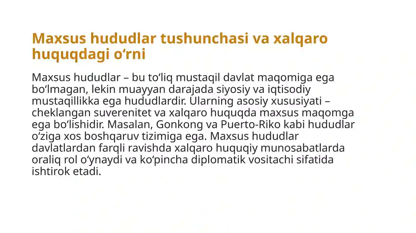 Xalqaro huquq va bahsli hududlar 2