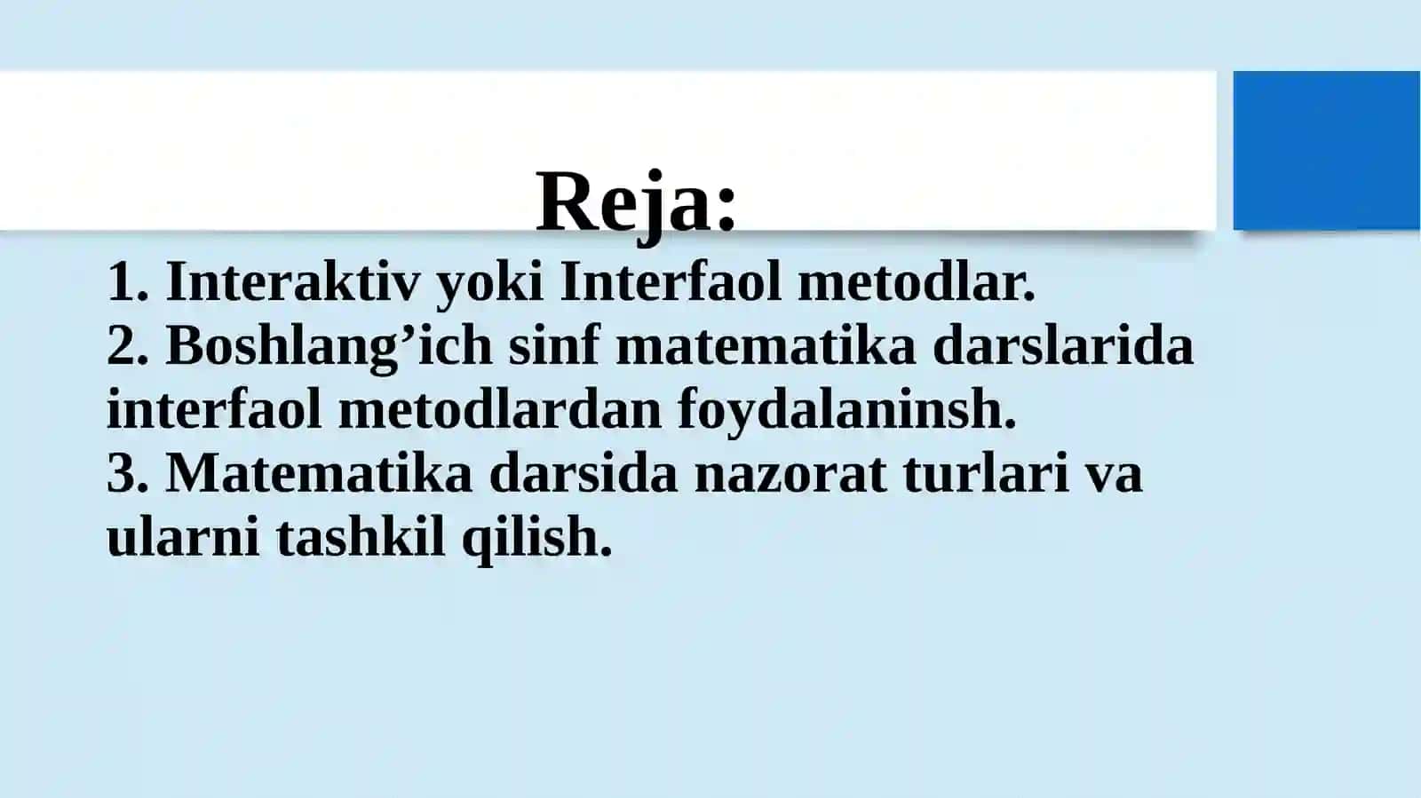 Interfaol Metodlar 2